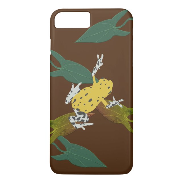 Coques Case-Mate iPhone Grenouille jaune (Dos)