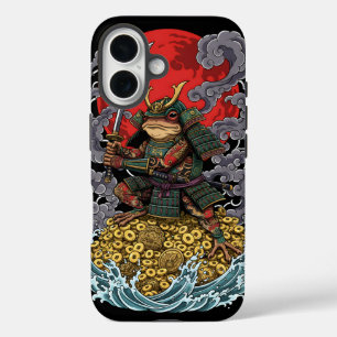 Coques iPhone 16 Grenouille Samouraï de la Fortune – Art du Guerrie