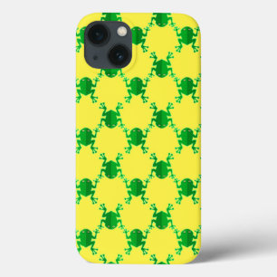 iPhone 13 Case Grenouilles mignonnes de bande dessinée