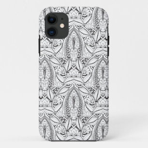 Coque Case-Mate Pour iPhone Griffonnage tribal abstrait