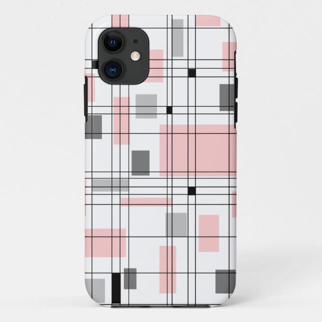 Coques Case-Mate iPhone Grille milieu du siècle (Dos)
