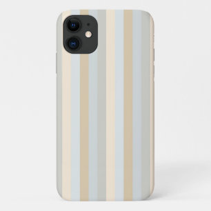 Coque Case-Mate Pour iPhone Gris Doux Couleur Gris Verticaux Décor