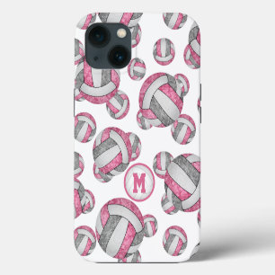 Case-Mate iPhone Case Gris rose filles volleyballs cadeaux motifs