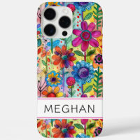 Groovy Retro Flower Power Personnalisé