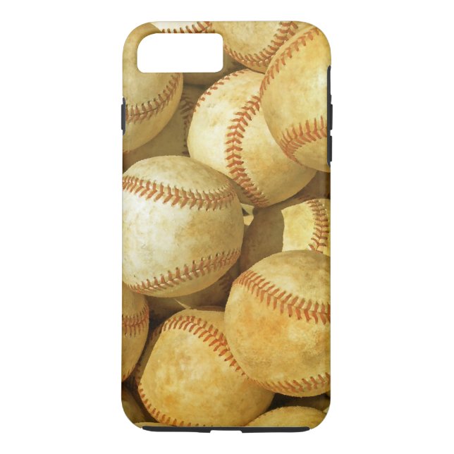 Coques Case-Mate iPhone Gros plan de base-ball (Dos)