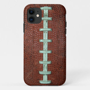 Coque iPhone 11 gros plan du football