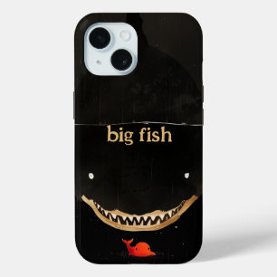 Coque Pour iPhone 15 Gros requin foncé