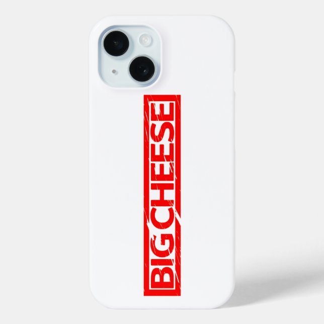 Coques Case-Mate iPhone Gros timbre au fromage (Verso)