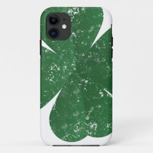 Coques Pour iPhone Grosse fermeture à quatre feuilles - style vintage