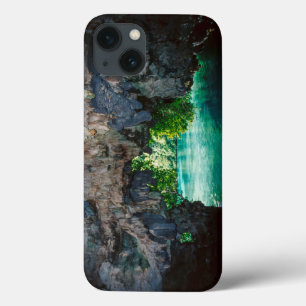 iPhone 13 Coque Grotte aux chauves-souris à Airai, Palaos, Microné