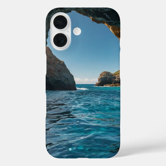 Coques Case-Mate iPhone Grotte océane (Verso)