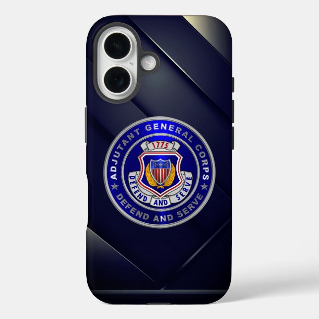 Coques Case-Mate iPhone Groupe Adjutant General Corps (Verso)