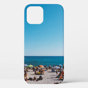 Case-Mate iPhone CASE GROUPE DE PERSONNES PROFITANT DE LA PLAGE DE SABLE