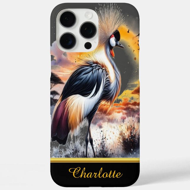 Coques Case-Mate iPhone Grue Crowne Stands Majestiquement (Verso)