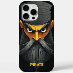 Coques iPhone 16 Pro Max Grumpy Pirate Portrait