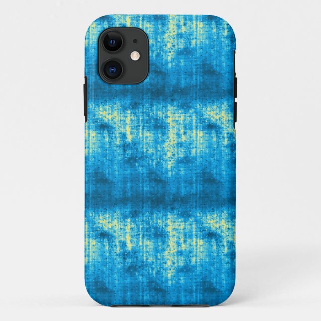 Coques Case-Mate iPhone Grunge Bleu (Dos)