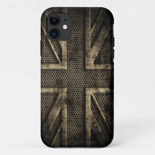 Coque Case-Mate Pour iPhone Grunge Metal Union Jack