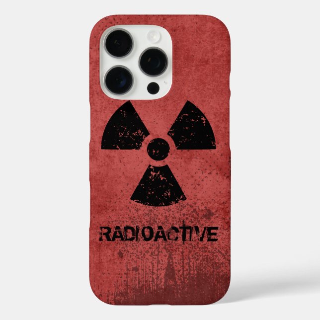 Coques Case-Mate iPhone Grunge radioactive Select-A couleur (Verso)