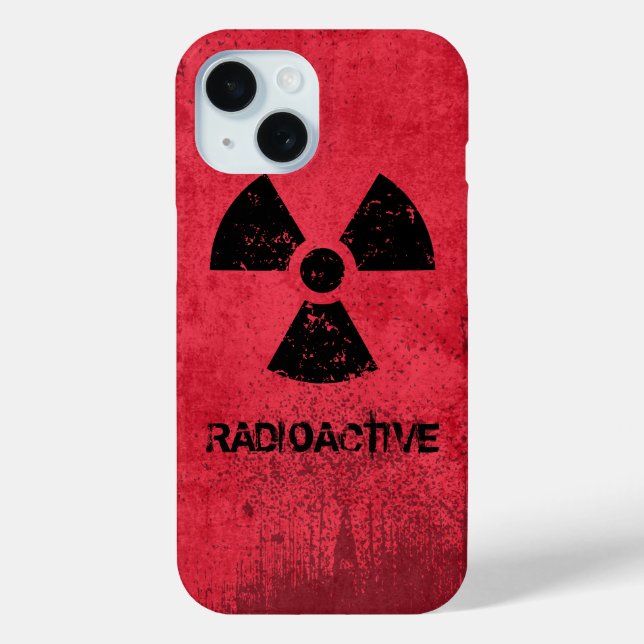 Coques Case-Mate iPhone Grunge radioactive Select-A couleur (Verso)