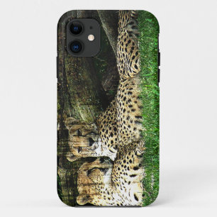 Coques Pour iPhone Guépards Lounging la grunge