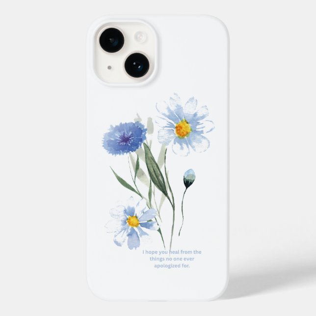 Coques Case-Mate iPhone Guérir en fleur (Verso)