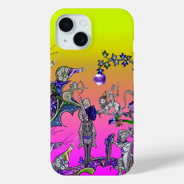 COQUES Case-Mate iPhone GUERRE BESTIAIRE MÉDIÉVALE, CHEVALIERS, ESPACES GÉ (Verso)