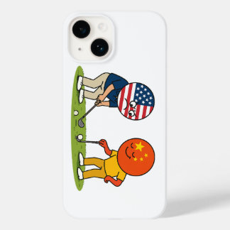 Coque Pour iPhone 14 Guerre commerciale L'édition Golf