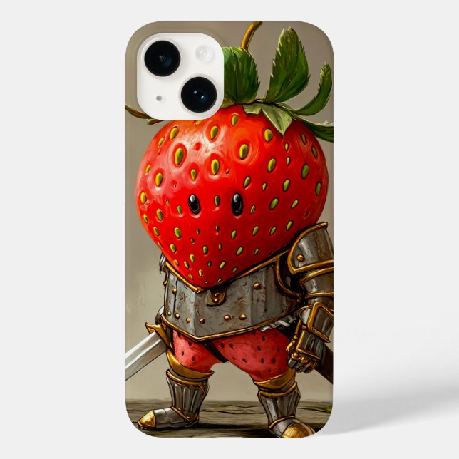 Coques Case-Mate iPhone Guerrier Fraise (Verso)