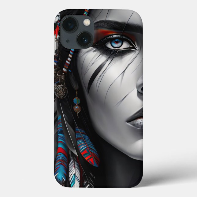 Coques Case-Mate iPhone Guerrier tribal (Verso)
