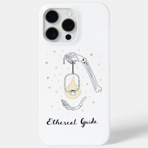 Coque iPhone 15 Pro Max Guide Ethereal Squelette de téléphone mains