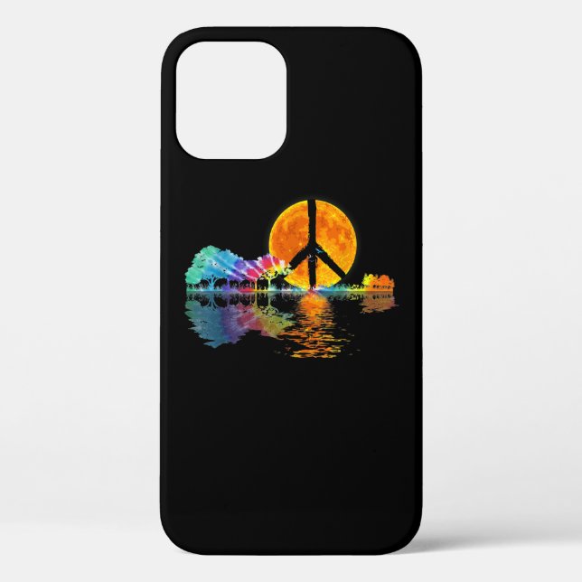 Coques Case-Mate iPhone Guitar Lake Shadow (Verso)