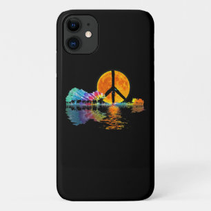Case-Mate iPhone Case Guitar Lake Shadow Peace Love