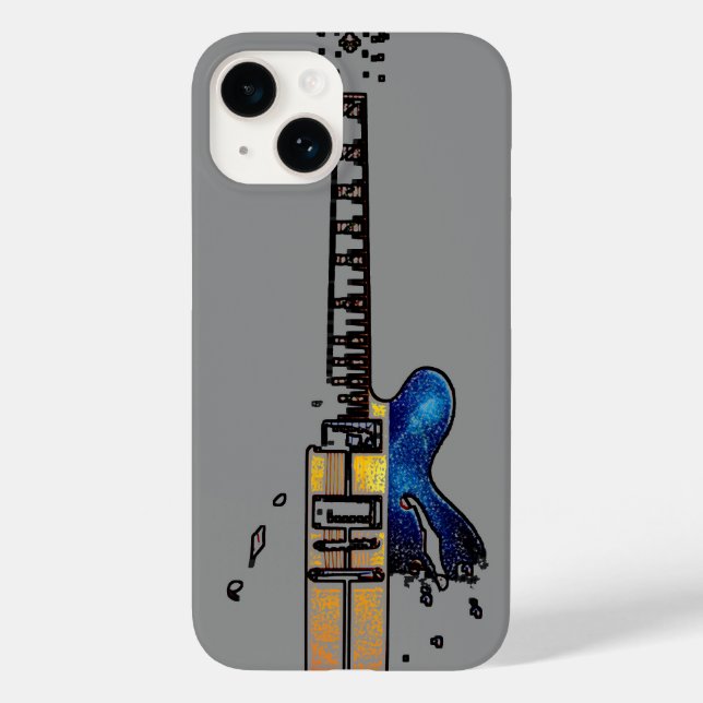 Coques Case-Mate iPhone Guitare 4 iphcna (Verso)