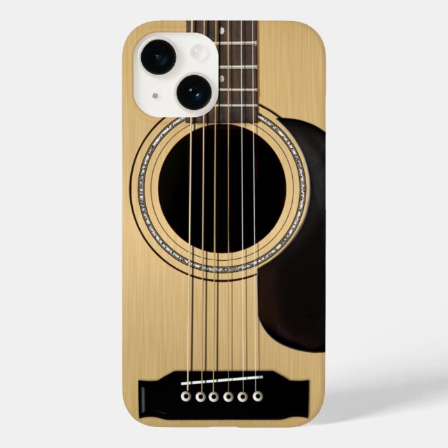 Coques Case-Mate iPhone Guitare acoustique (Verso)