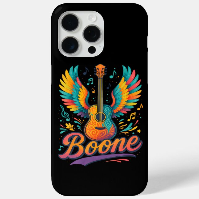 Coques Case-Mate iPhone Guitare Boone (Verso)