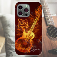 Guitare en feu | La musique est l'âme du langage