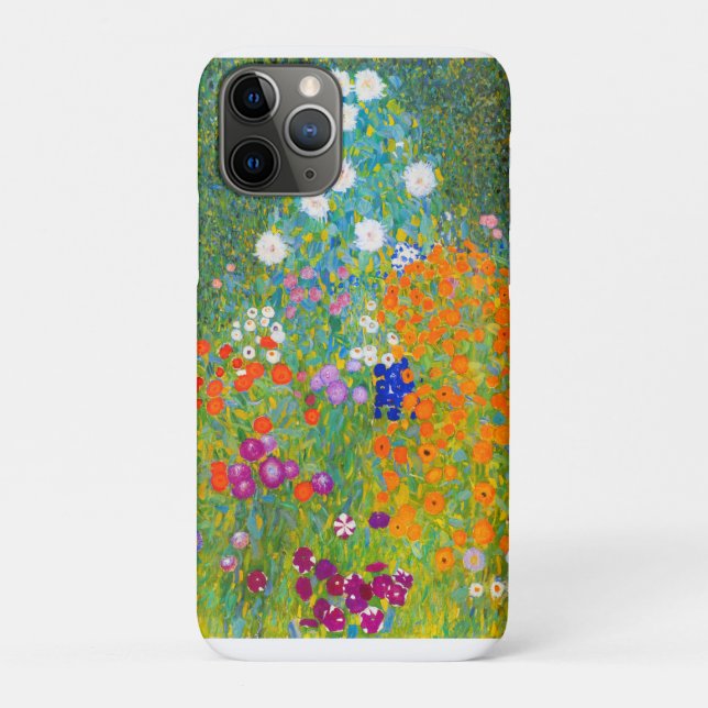 Coques Case-Mate iPhone Gustav Klimt Bauerngarten Flower Garden Art (Dos)