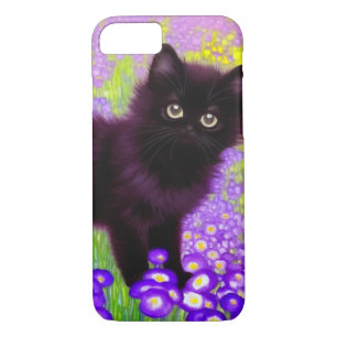 Case-Mate iPhone Case Gustav Klimt Black Kitten