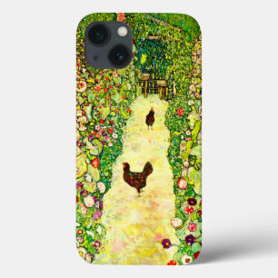 Case-Mate iPhone Case Gustav Klimt Garden with Chickens