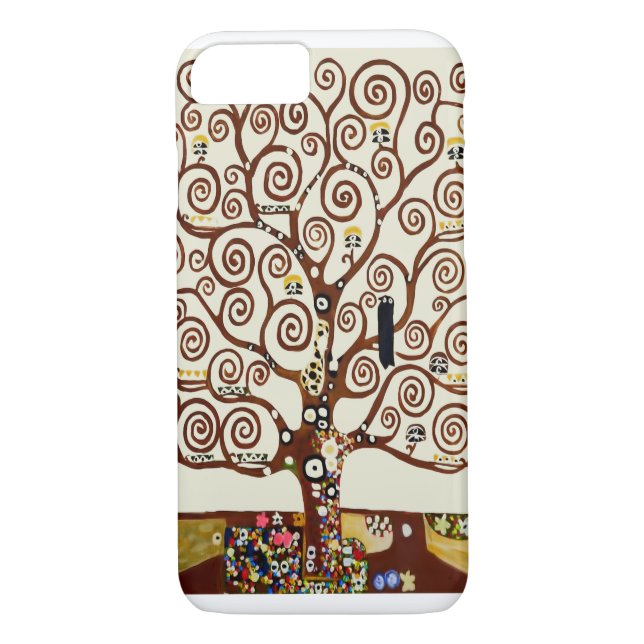 Coques Case-Mate iPhone Gustav Klimt/L'arbre de vie/1905 (Dos)