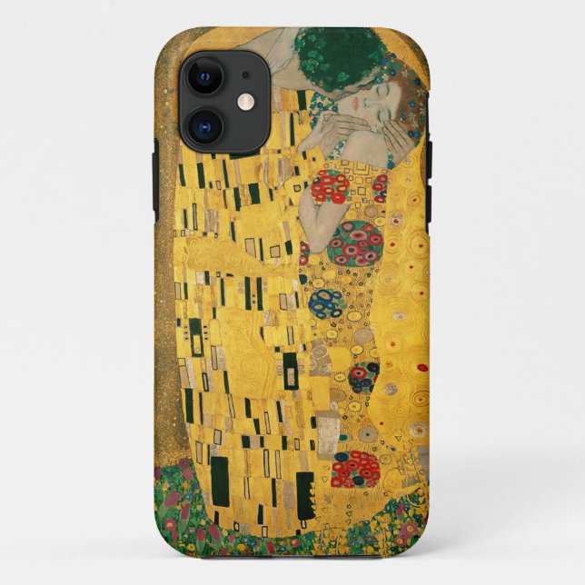 Coques Case-Mate iPhone Gustav Klimt le baiser (Dos)