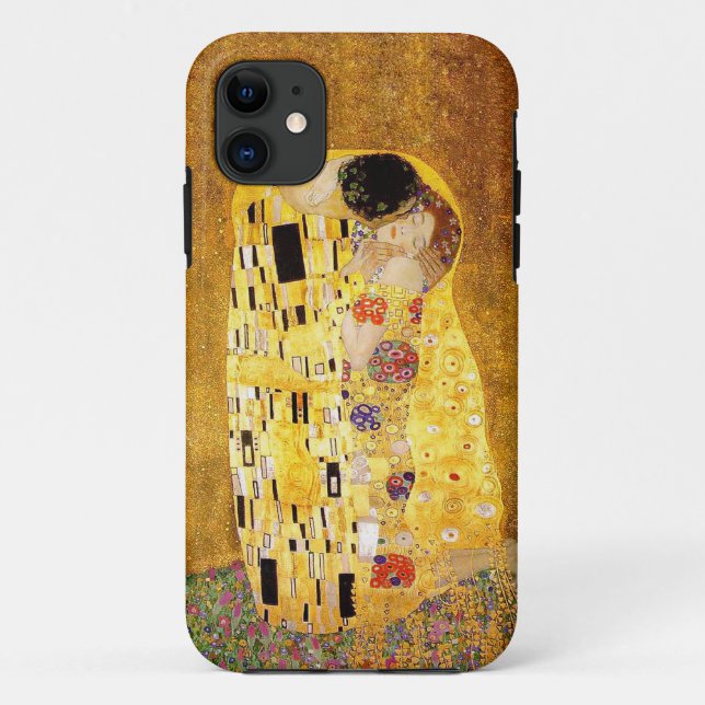 Coques Case-Mate iPhone Gustav Klimt "le baiser " (Dos)