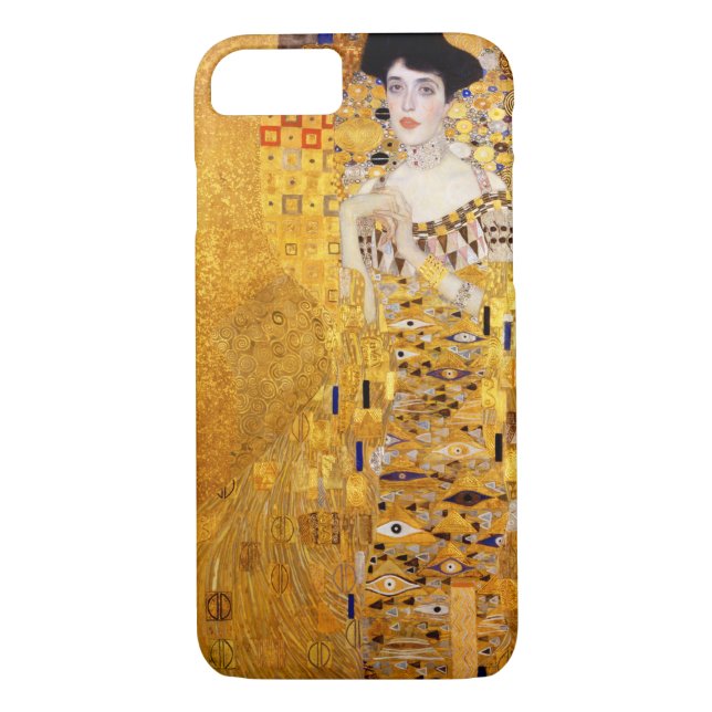 Coques Case-Mate iPhone Gustav Klimt Portrait d'Adele Bloch-Bauer I (Dos)