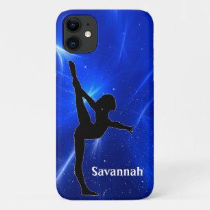Case-Mate iPhone Case Gymnastique Blue Abstrait Coque-coque iphone Mate