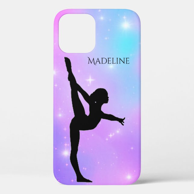 Coques Case-Mate iPhone Gymnastique Gradient Téléphone Case avec nom de Gy (Verso)