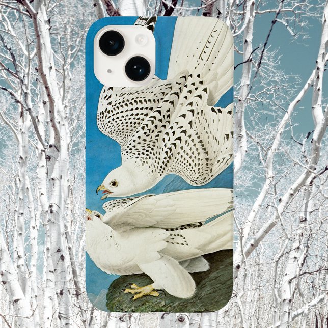 Coques Case-Mate iPhone Gyrfalcons, alias Gerfalcons par John James Audubo (Créateur téléchargé)