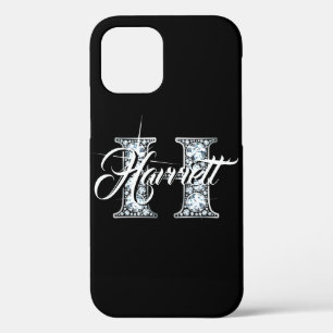 Case-Mate iPhone Case H Faux Diamond Bling Monogramme