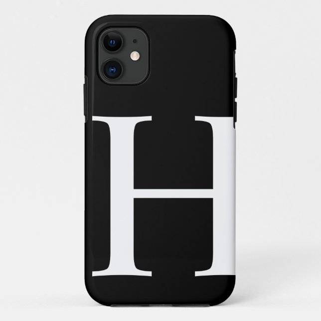 Coques Case-Mate iPhone H initial (Dos)