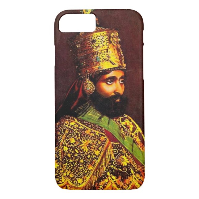 Coques Case-Mate iPhone Haile Selassie - Rastafari - iPhone Case (Dos)