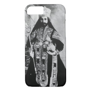 Coque iPhone 8/7 Haile Selassie - Rastafari - iPhone Case